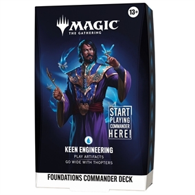 Foundations - Starter Commander Deck - Keen Engineering - Magic the Gathering